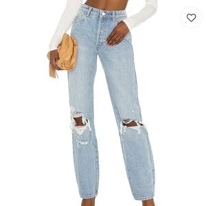 ROLLAS classic straight leg jeans